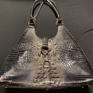 Charlie Lapson Faux-Croc purse